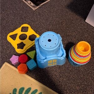 Hap-p-kid Colorful Stacking and Sorting Toy Set